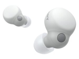 Sony LinkBuds S WF-LS900N Noise Cancellation Bluetooth Earbuds, TWS, Hi-Res Audio, Up to 23Hrs Battery-White | Alexa Built-in, Bluetooth Ear Buds Compatible with iPhone